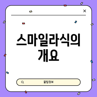 스마일라식의 개요