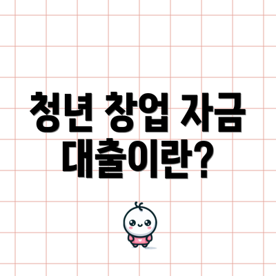 청년 창업 자금 대출이란?