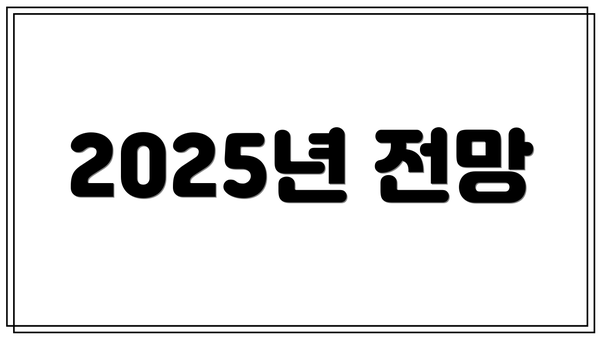 2025년 전망
