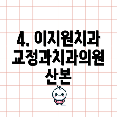 4. 이지원치과교정과치과의원 산본