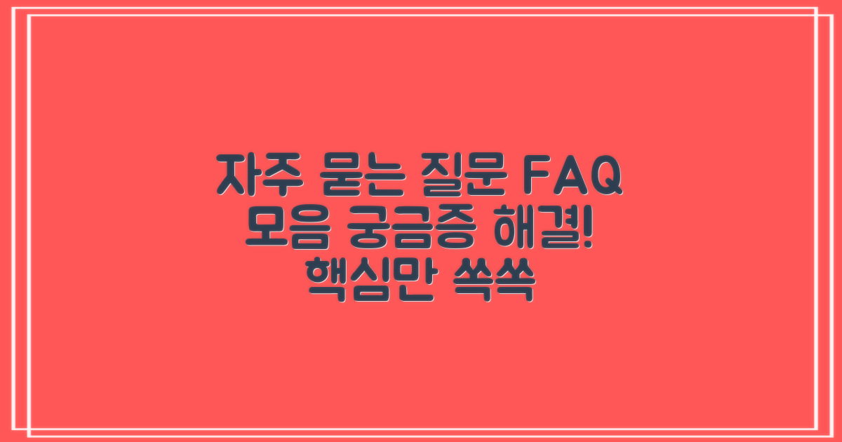 자주 묻는 질문