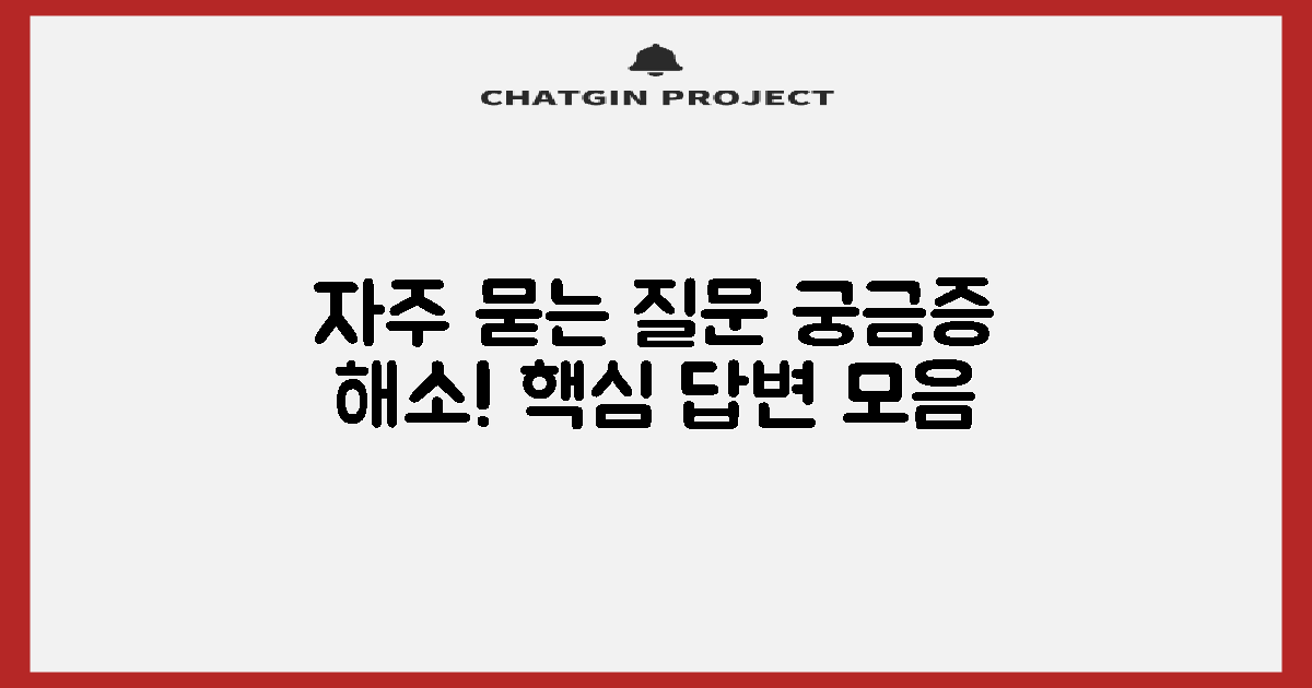 자주 묻는 질문