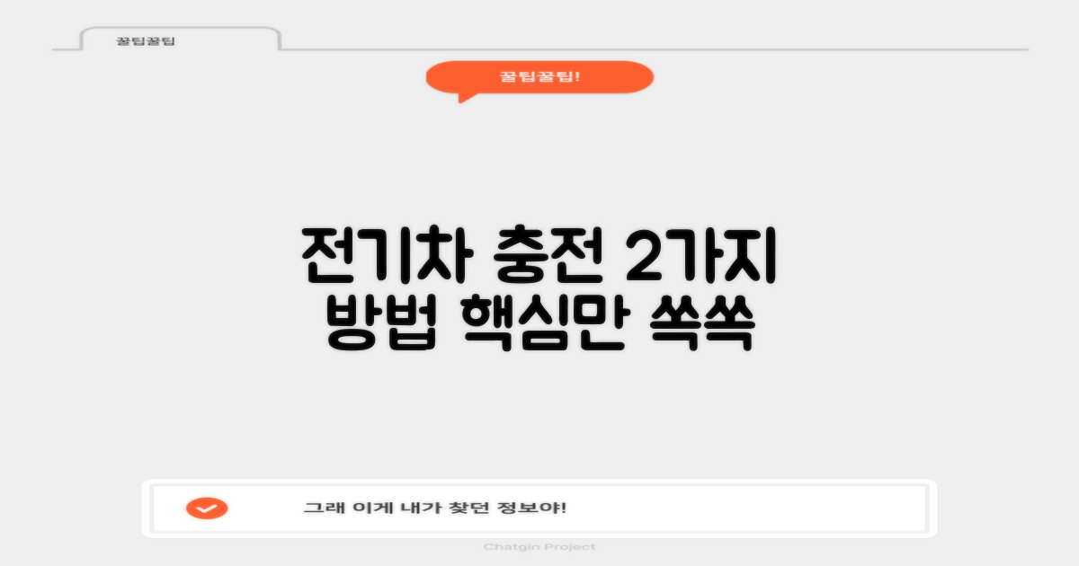 2가지 전기차 충전